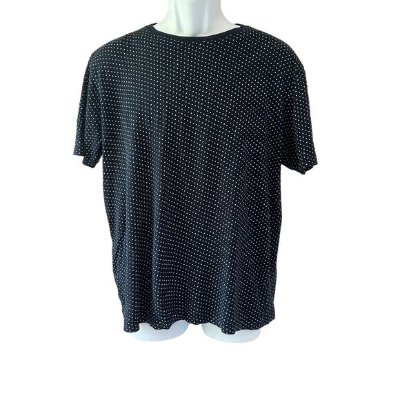 Blue Men’s Polka Dot Shirt - Picture 1 of 5